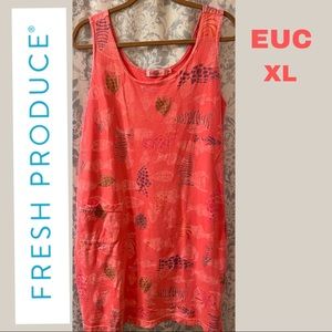 Fresh Produce XL Tank Dress Sleeveless Soft and Comfortable